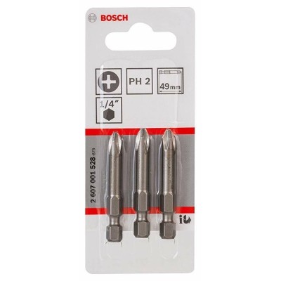 EMBOUT PH2*50 3 PIECES BOSCH BOSCH - 1